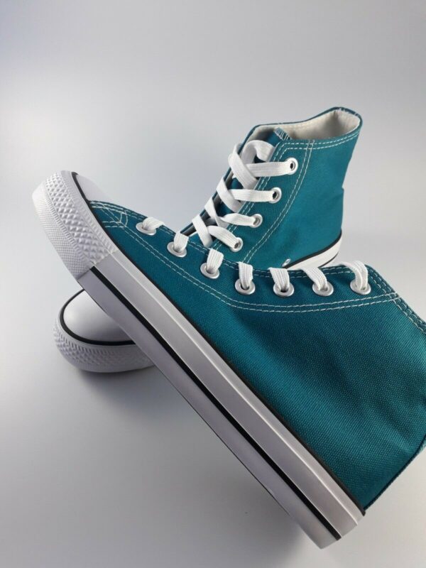 High Top Canvas Trainers